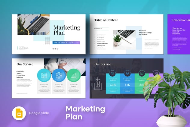 营销计划策略方案PPT模板 - 顶尖PPT