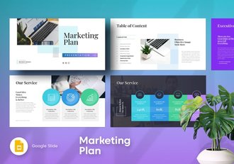 营销计划策略方案PPT模板 - 顶尖PPT