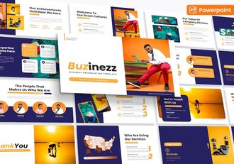 商业活动项目介绍PPT模板 - 顶尖PPT