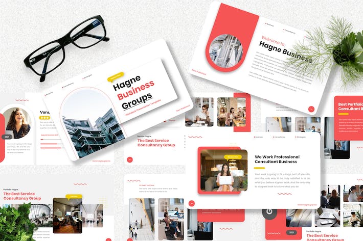 欧美简约商务国外团队公司介绍keynote模板 - 顶尖PPT