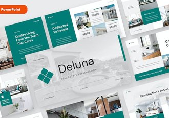 房地产项目销售推广介绍PPT模板 Retry - 顶尖PPT