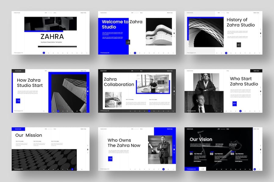 欧美商务风格keynote模板 - 顶尖PPT