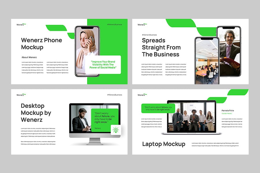 商务品牌基调展示讲述Keynote模板 - 顶尖PPT