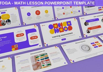 教育机构数学课程介绍宣传PPT模板 - 顶尖PPT