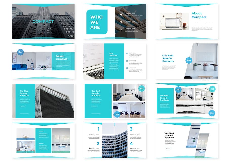 商务企业运营策略规划管理实用Keynote模板 - 顶尖PPT