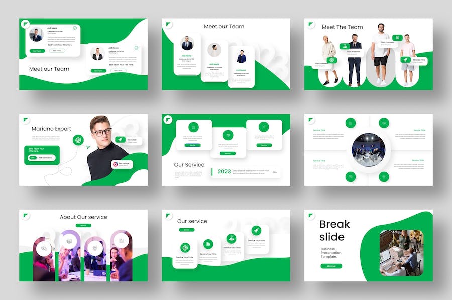 年度汇报企业项目合作PPT模板 - 顶尖PPT