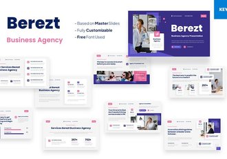 商业机构企业合作Keynote模板 - 顶尖PPT