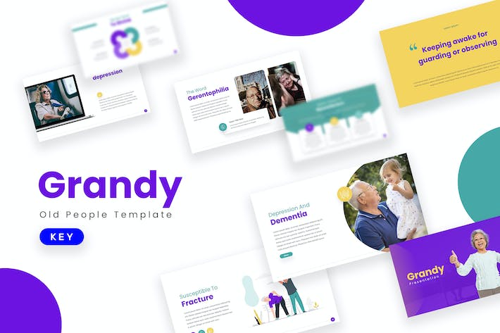 现代简约商务主题演讲Keynote模板 - 顶尖PPT