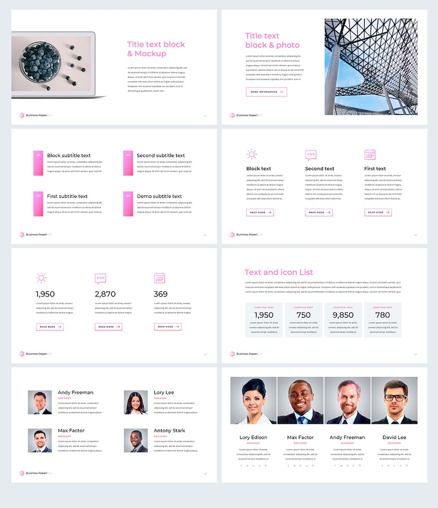 商业报告融资计划书Keynote模板 - 顶尖PPT