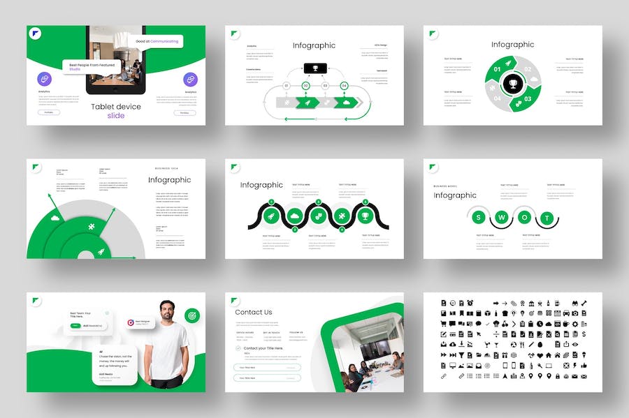 年度汇报企业项目合作PPT模板 - 顶尖PPT