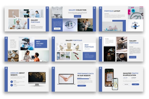 医疗健康领域keynote模板 - 顶尖PPT