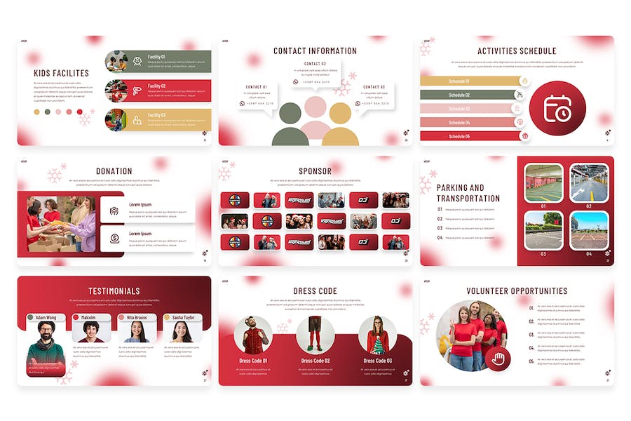 圣诞节活动庆祝策划方案Keynote模板 - 顶尖PPT