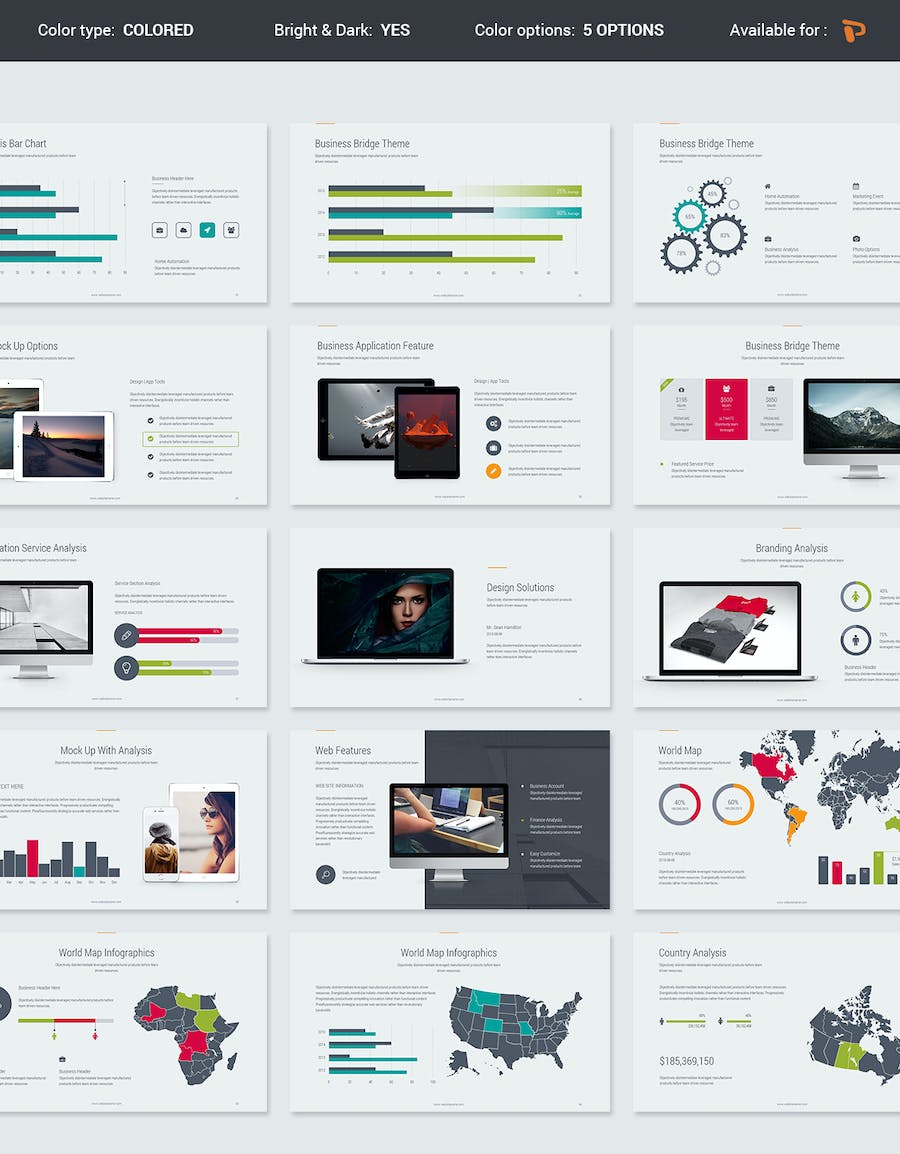 欧美商务业务合作项目展示国外PPT模板 - 顶尖PPT