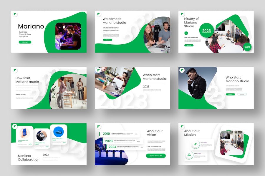 年度汇报企业项目合作PPT模板 - 顶尖PPT