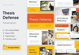 学位论文答辩学术汇报PPT模板 - 顶尖PPT