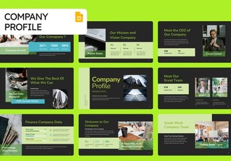 公司简介展示PPT模板 - 顶尖PPT