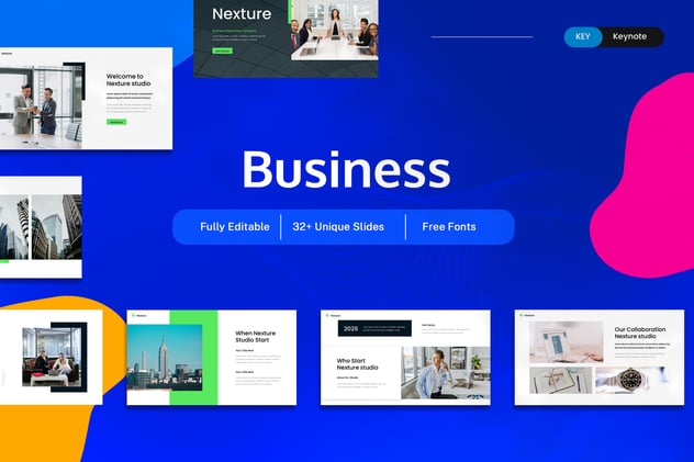 企业发展融资演讲方案Keynote模板 - 顶尖PPT