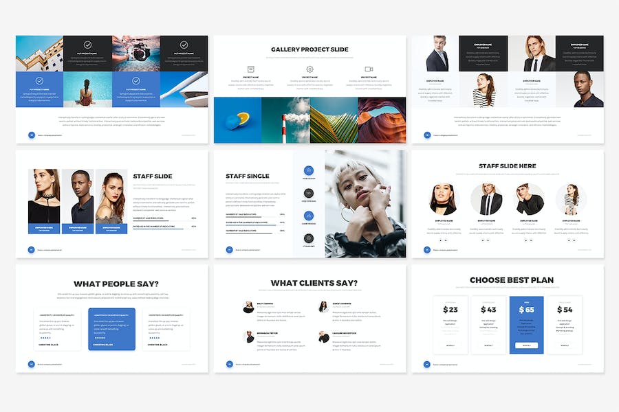 未来科技公司企业品牌宣传PPT模板 - 顶尖PPT