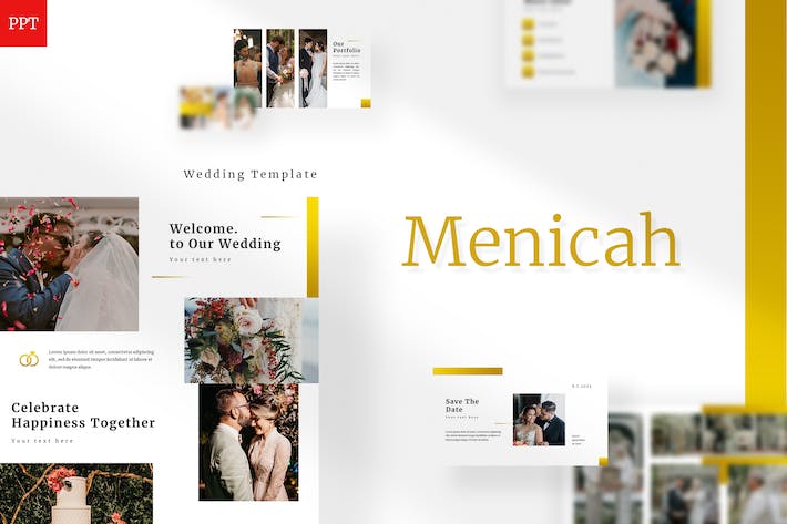 婚礼策划活动PPT模板 - 顶尖PPT