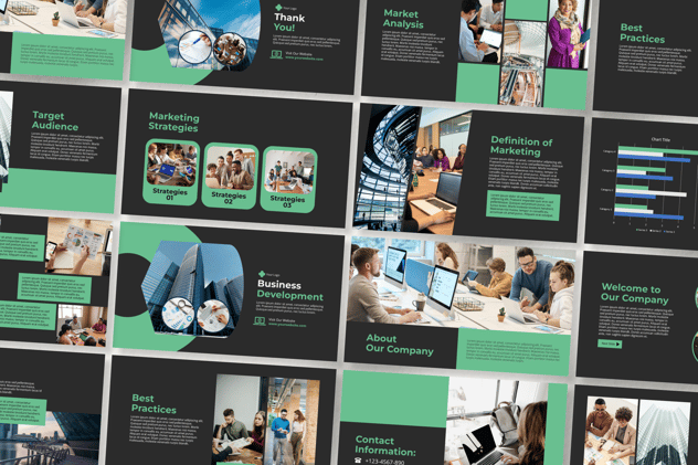 业务发展PPT模板 - 顶尖PPT