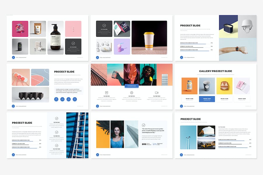 未来科技公司企业品牌宣传PPT模板 - 顶尖PPT