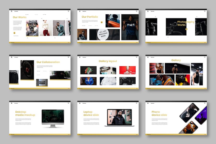商务企业服务推广宣传Keynote模板 - 顶尖PPT