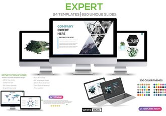 专家咨询服务推广Keynote模板 - 顶尖PPT