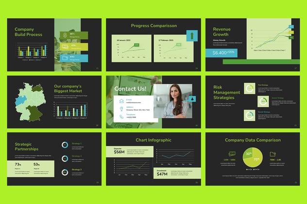 公司简介展示PPT模板 - 顶尖PPT