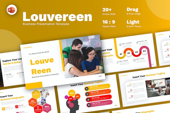 橙黄色商业计划企业合作年计划项目汇报总结通用PPT模板 - 顶尖PPT