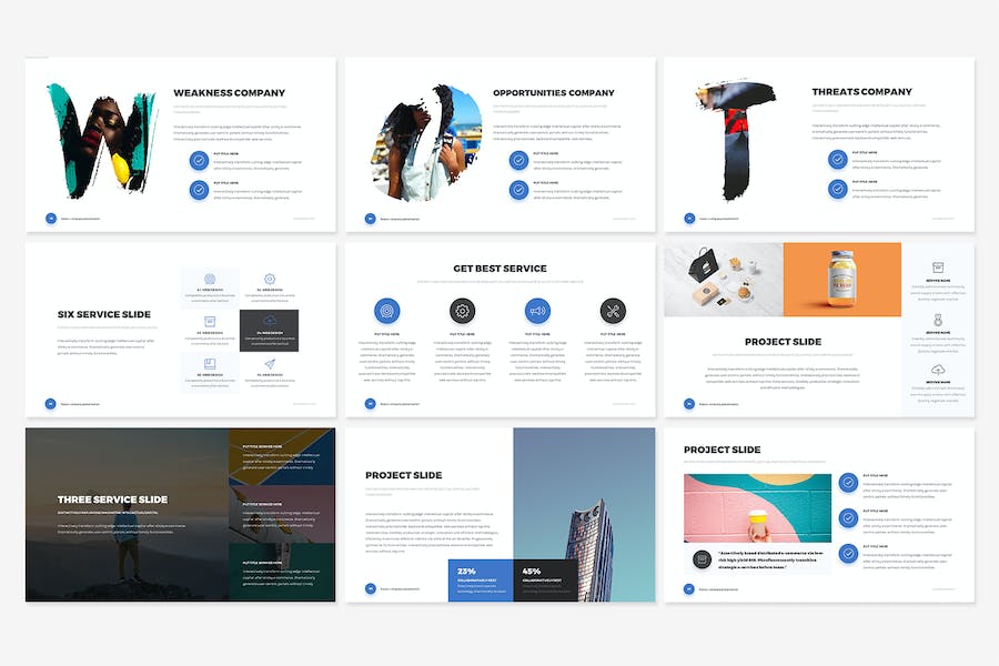未来科技公司企业品牌宣传PPT模板 - 顶尖PPT