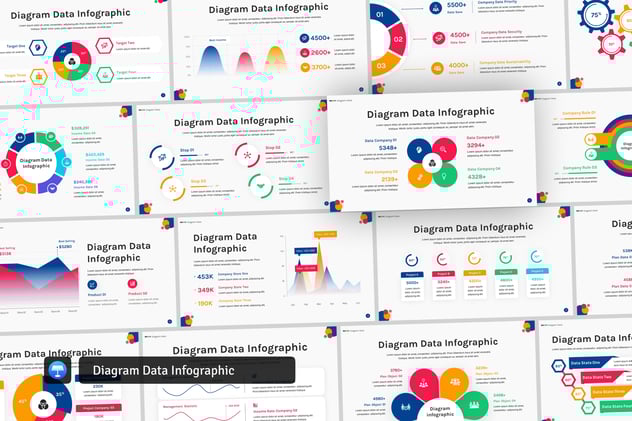 图表数据分析展示Keynote模板 - 顶尖PPT