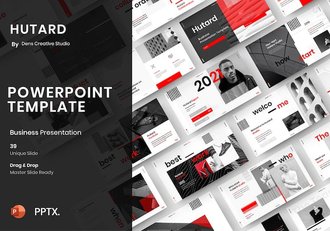 欧美商业商务公司团队介绍项目合作PPT模板 - 顶尖PPT