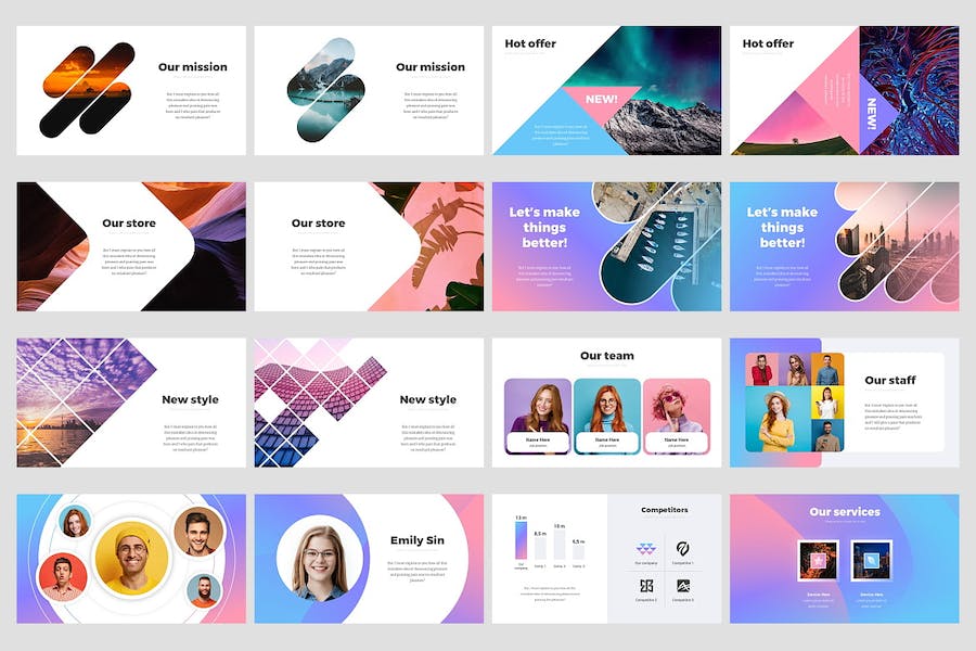 创意精美企业提案企业合作商业计划商务通用PPT模板 - 顶尖PPT