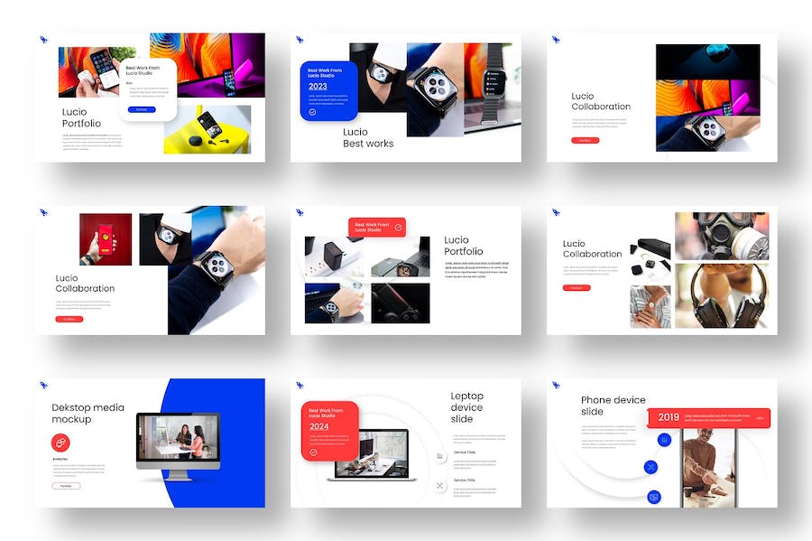 高端商务企业公司团队展示PPT模板 - 顶尖PPT