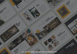 简洁清爽商务办公通用PPT模板 - 顶尖PPT