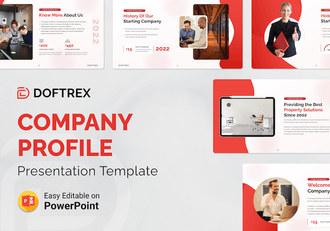 公司介绍业务范围发展历程PPT模板 - 顶尖PPT