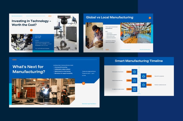 制造业核心业务主旨演讲Keynote模板 - 顶尖PPT