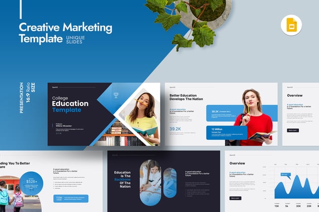 教学培训教育行业演示PPT模板 - 顶尖PPT