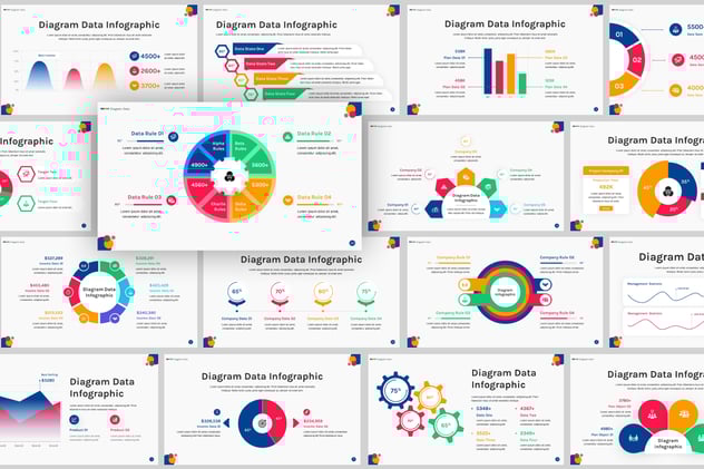 图表数据分析展示Keynote模板 - 顶尖PPT
