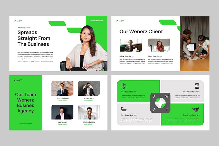 商务品牌基调展示讲述Keynote模板 - 顶尖PPT