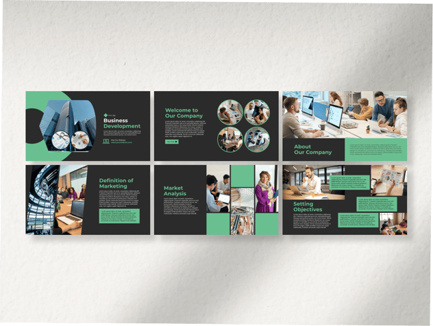 业务发展PPT模板 - 顶尖PPT