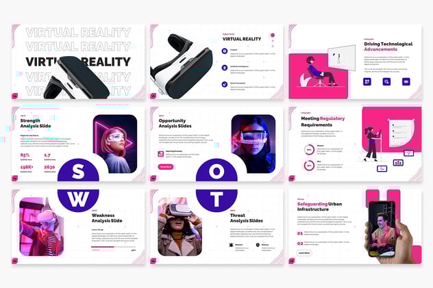 网络安全防护PPT模板 - 顶尖PPT