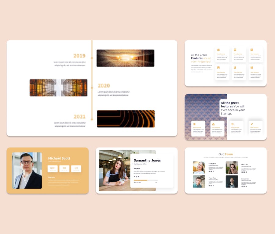 初创企业品牌搭建PPT演示模板 - 顶尖PPT