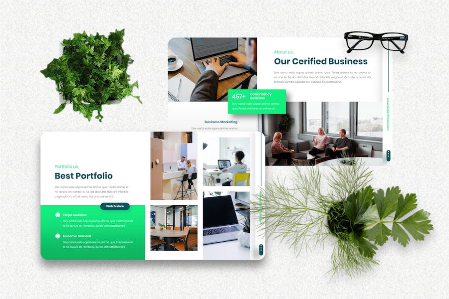 企业发展战略规划管理Keynote模板 - 顶尖PPT