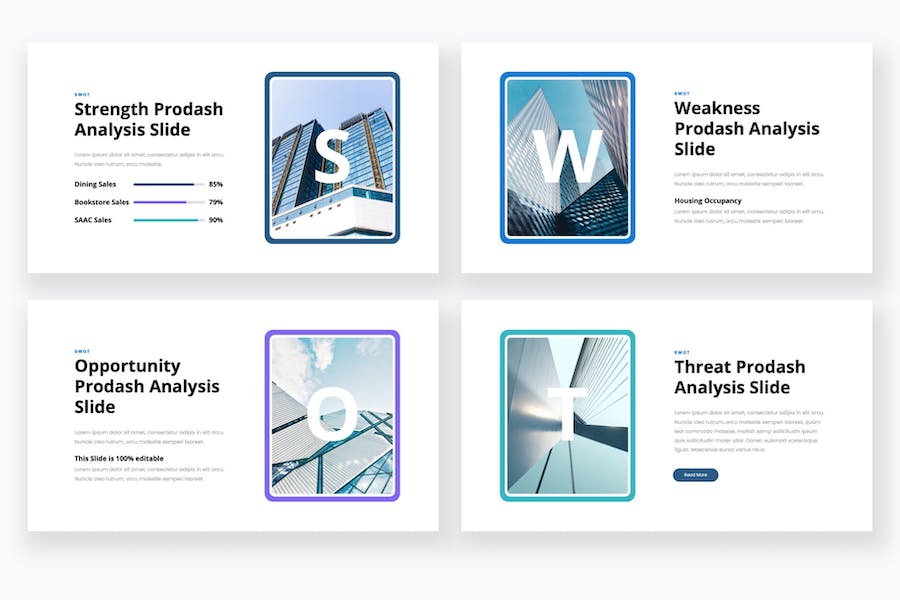 数据KPI仪表板PPT模板 - 顶尖PPT