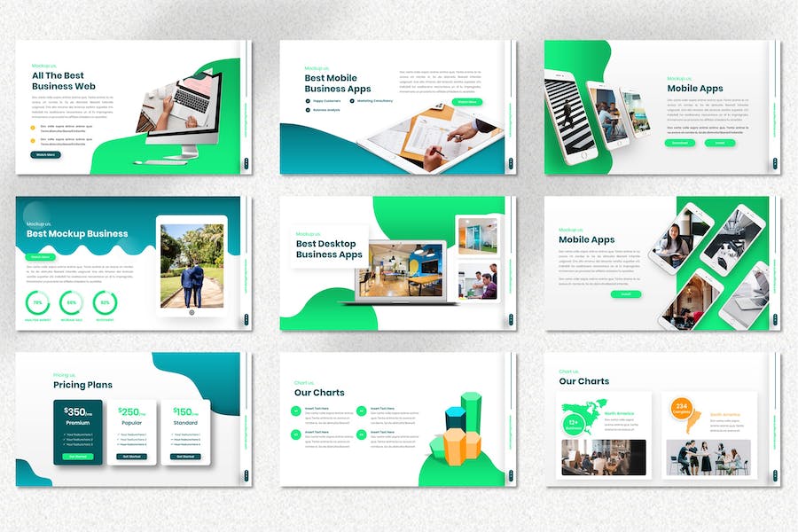 企业发展战略规划管理Keynote模板 - 顶尖PPT