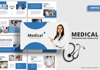 医学临床诊断专业演讲PPT模板 - 顶尖PPT