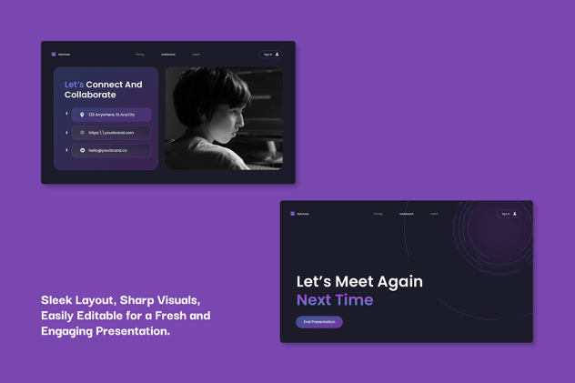 网络安全防护信息保护方案Keynote模板 - 顶尖PPT