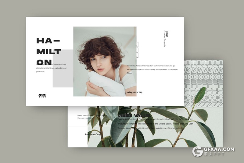 200多页渐变色欧美商务PPT模板(源文件为蓝紫渐变) - 顶尖PPT