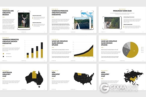 高端大气简约时尚风格PPT模板 - 顶尖PPT